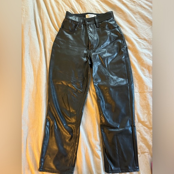 Abercrombie curve love ankle straight pant size 24 - Picture 2 of 4